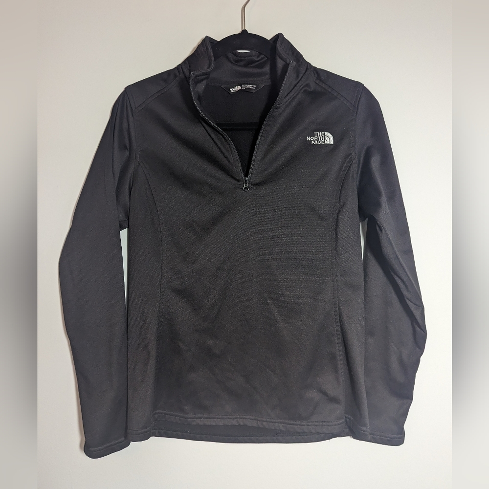 The North Face black pullover women's size medium quarter zip